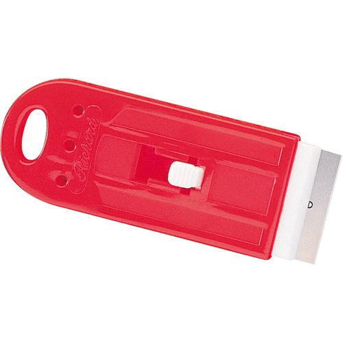 Grattoirs &agrave; lame de rasoir r&eacute;tractable, Lame Acier &agrave; haute teneur en carbone, Largeur 1-1/2", Manche Plastique Ontario Safety Products