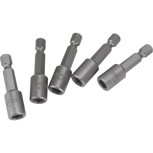 Nutsetters, 1/4" Tip, 1/4" Drive, 1-5/8" L, Magnetic Ontario Safety Products
