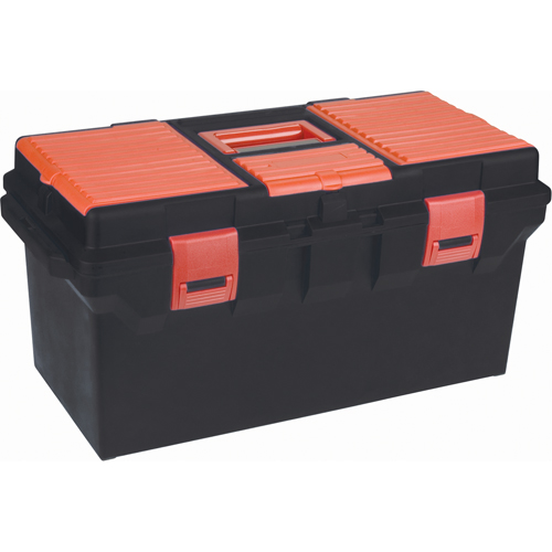 Coffres &agrave; outils en plastique, 22" la x 11" p x 10-1/2" h, Noir Ontario Safety Products