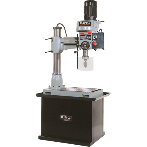 Perceuse radiale avec support, 1/2" Mandrin, 5 Vitesse(s), 19-5/8" la x 21-5/8" lo, #3 Morse Ontario Safety Products