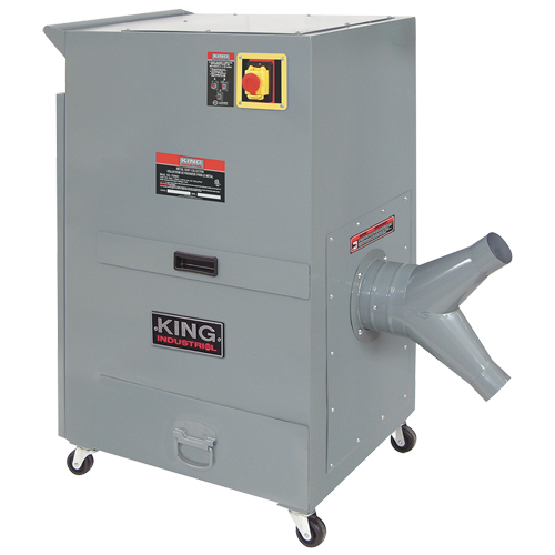 Metal Dust Collector, 40-1/4" x 22-1/2" x 43-3/4" Ontario Safety Products