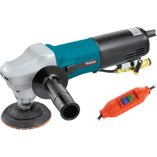 Electronic Stone Polisher, 4" Pad, 7.9 A, 2000-4000 RPM Ontario Safety Products