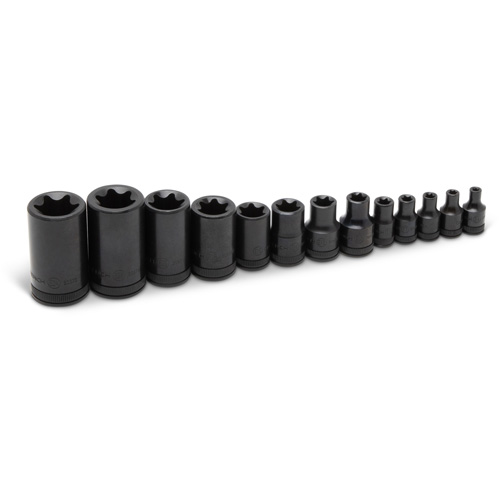 Jeu de douilles externes Torx, Prise 1/2"/1/4"/3/8" Ontario Safety Products