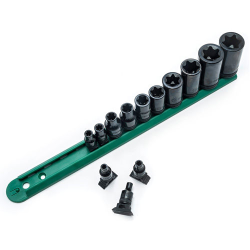 Jeu de douilles externes Torx, Prise 1/2"/1/4"/3/8" Ontario Safety Products