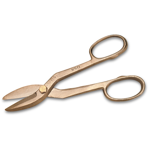 Sheet Metal Snips, 2" Cut Length, Straight Cut Ontario Safety Products