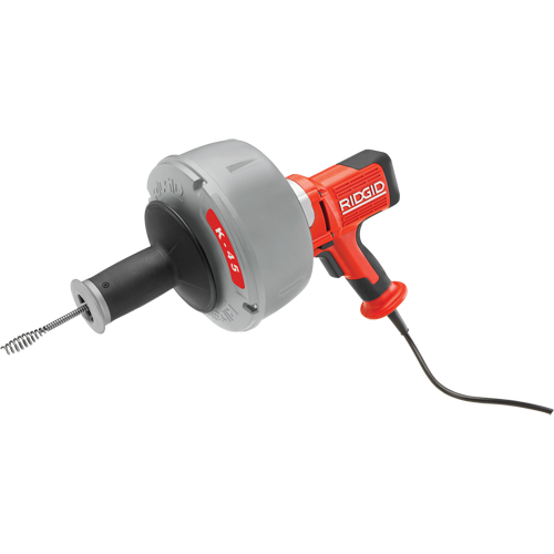 K-45 Sink Machine, Powered, Bulb, 35' Cable Length, 3/8" Cable Diameter Ontario Safety Products