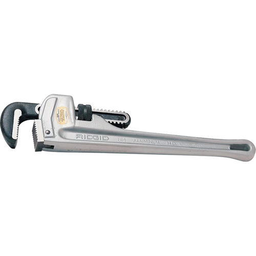 Straight Pipe Wrench, 1-1/2" Jaw Capacity, 10" Long Ontario Safety Products