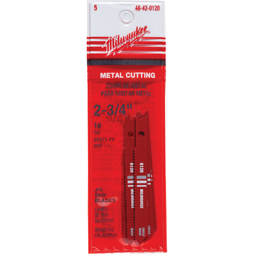 Jigsaw Blades, High Speed Steel, U-Shank, 2-3/4" L, 18 TPI Ontario Safety Products
