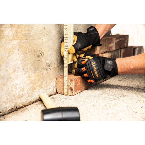 Red End&reg; Oversized Brick Mason Rule, 6' L, Wood, 1/16" Graduations Ontario Safety Products
