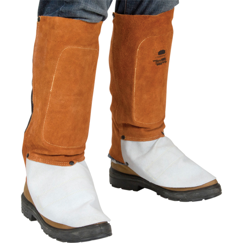 Gu&ecirc;tres en cuir, 14" lo, Lava Brown Ontario Safety Products