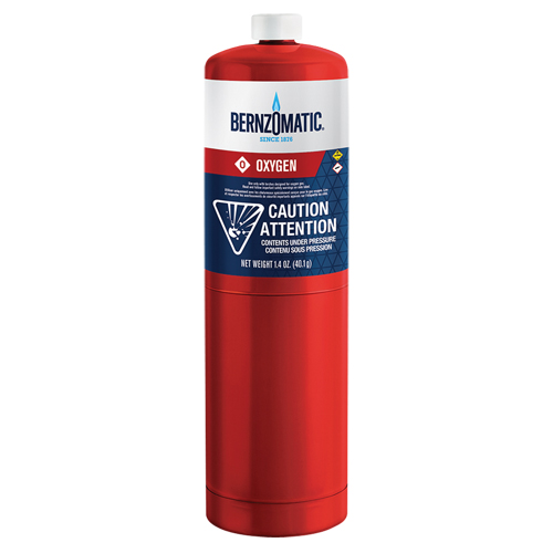 1.4-oz. Disposable Oxygen Cylinder, Oxygen Ontario Safety Products