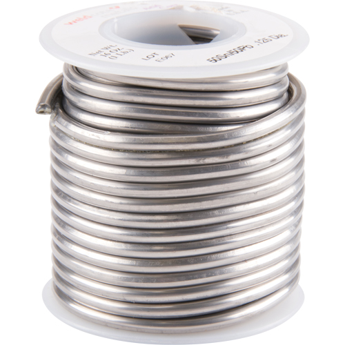 Common Solder, Lead-Based, 50% Tin 50% Lead, Acid Core, 0.125" Dia. Ontario Safety Products