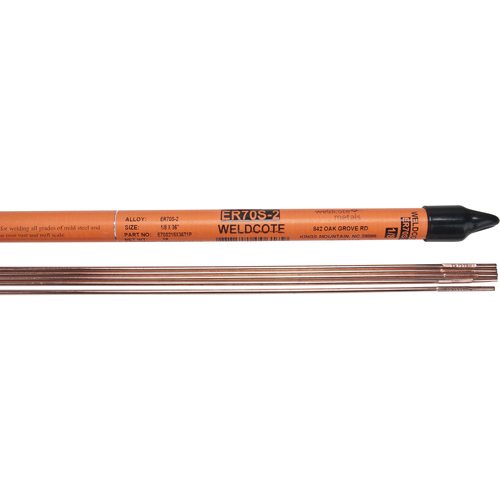 36" Cut Length TIG Rods, 3/32", Triple Deoxidized Steel Ontario Safety Products