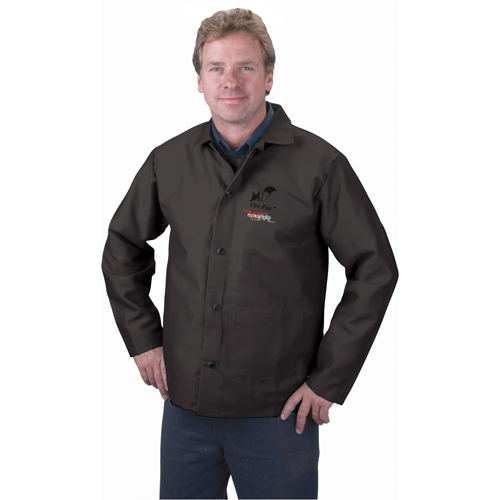 Veste ignifug&eacute;e, Coton, 4T-Grand, Noir Ontario Safety Products