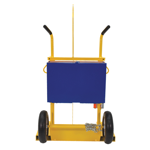 Chariot pour chalumeau et bouteille de soudage, Roues Pneumatique, Base de 24" la x 19-1/2" lo, 500 lb Ontario Safety Products