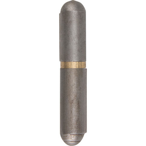Weld-On Hinge, 0.315" Dia. x 1.575" L, Mild Steel w/Fixed Steel Pin Ontario Safety Products