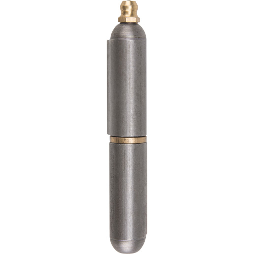 Weld-On Hinge, 0.512" Dia. x 3.15" L, Mild Steel w/Fixed Steel Pin Ontario Safety Products
