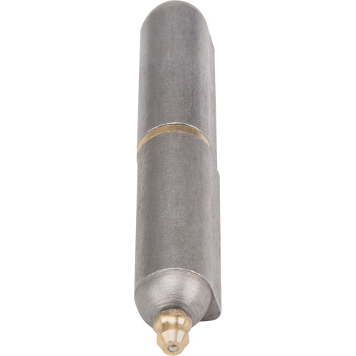 Weld-On Hinge, 0.63" Dia. x 3.937" L, Mild Steel w/Fixed Steel Pin Ontario Safety Products