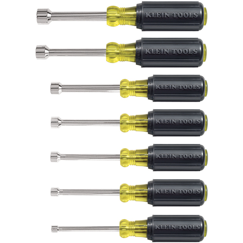 Cushion-Grip Nut Driver Set with 3" Shafts, 7, Non Magnetic, Imperial Ontario Safety Products