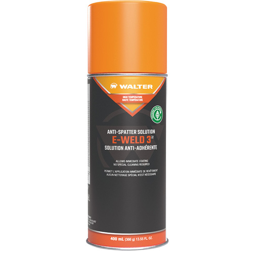 E-Weld 3 High-Temperature Anti-Spatter Solution, Aerosol Ontario Safety Products