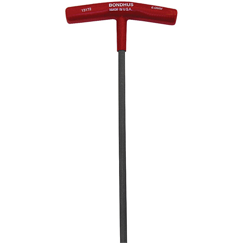 Individual Hex Keys - Metric, Hex End, 3 mm x 7.7" L, T Handle Ontario Safety Products