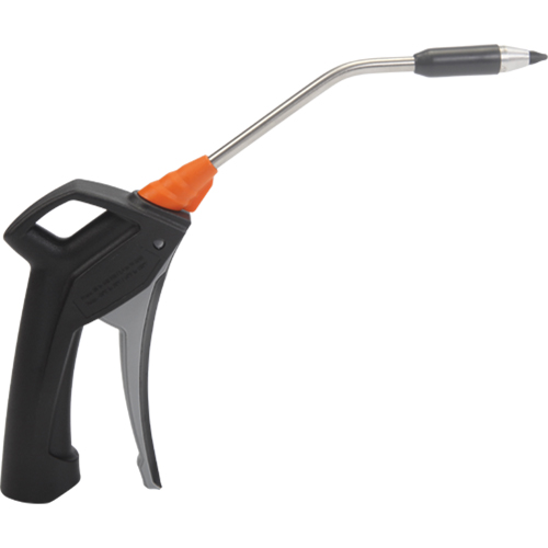 Heavy-Duty Air Blow Gun With 5 1/2" S.S. Nozzle and Silencer Ontario Safety Products