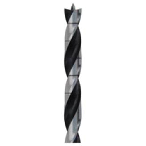 Brad Point Wood Bit, 1/2", 6" Length, 3/8" Shank Ontario Safety Products