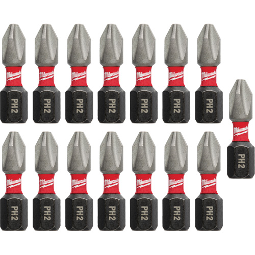 Shockwave Impact Insert Bits, Phillips, #2, 1/4" Drive Ontario Safety Products