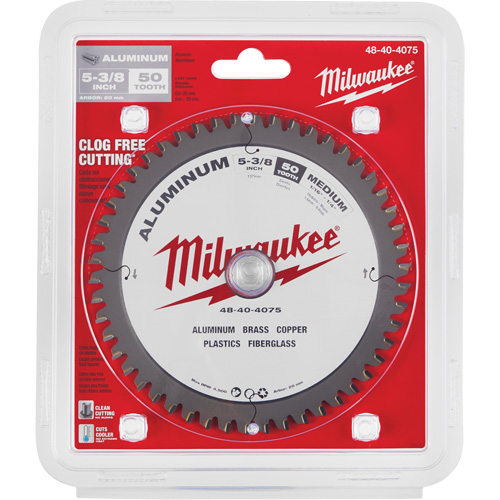 Circular Saw Blade, 5-3/8", 50 Teeth, Non-Ferrous Use Ontario Safety Products