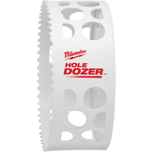 Hole Dozer Hole Saw, 4-3/4", 1-5/8" Depth of Cut, Bi-Metal Ontario Safety Products