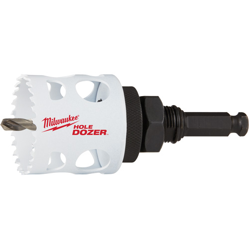 Hole Dozer Hole Saw with Arbor, 2", 1-5/8" Depth of Cut, Bi-Metal Ontario Safety Products