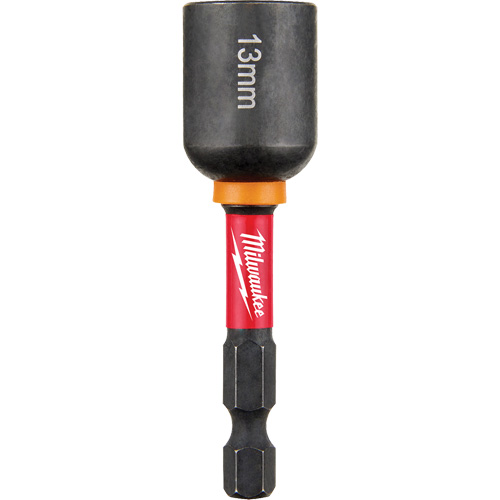 Tourne-&eacute;crou Shockwave Impact Duty, Embout 1/4", Prise 13 mm, 2-9/16" lo, Magn&eacute;tique Ontario Safety Products