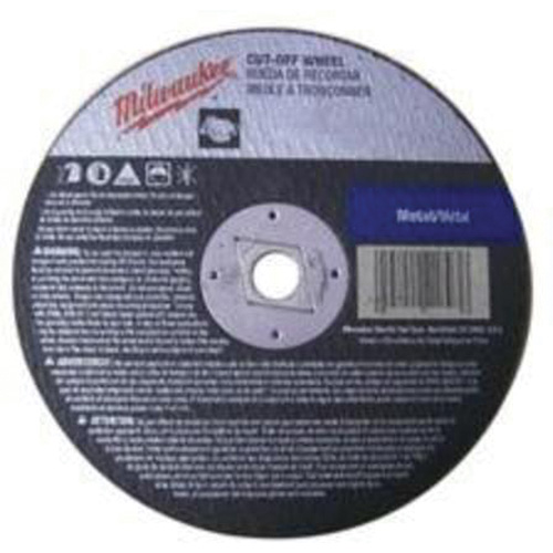 Meules &agrave; tronçonner d'usage g&eacute;n&eacute;ral, 7" x 3/32", Arbre de 5/8", Type 1, Oxyde d'aluminium, 8730 Tr/min Ontario Safety Products