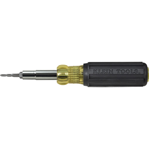 Multi-Bit Tap Tool Driver, 7-3/4" L, Cushion Grip Handle Ontario Safety Products