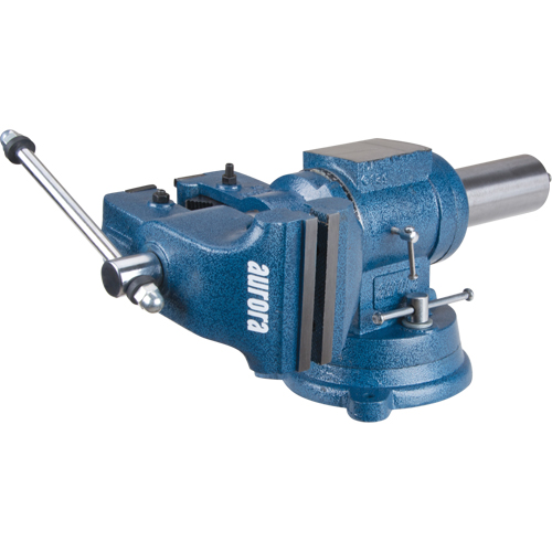 Multi-Purpose Bench Vise, 5" Jaw Width, 3-1/10" Throat Depth Ontario Safety Products