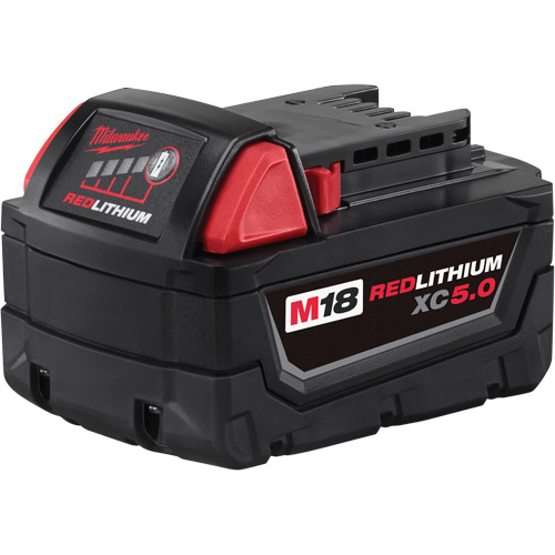 M18 Redlithium XC5.0 Extended Capacity Battery Pack, Lithium-Ion, 18 V, 5 A Ontario Safety Products