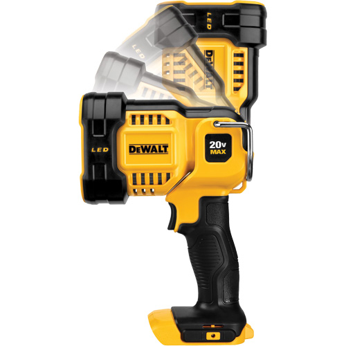 Max Cordless Jobsite Spotlight, LED, 1000 Lumens, Rechargeable Batteries Ontario Safety Products