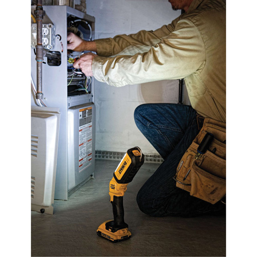 Lampe de travail portative, DEL, 500 lumens, 3 hres de fonctionnement, piles Rechargeable, Non compris Ontario Safety Products