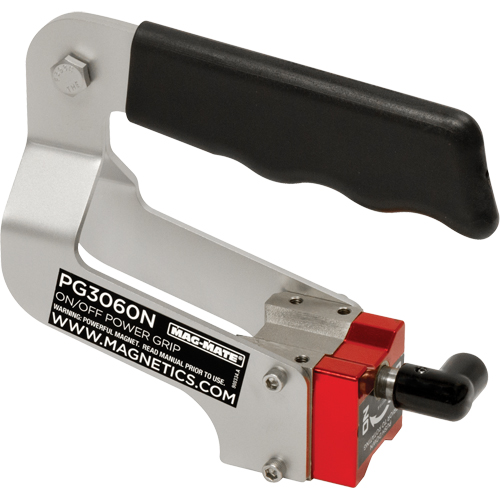 Serre-joints magn&eacute;tiques avec interrupteur, Longueur de 6", Diam&egrave;tre de 2", Capacit&eacute; de 60 lb Ontario Safety Products