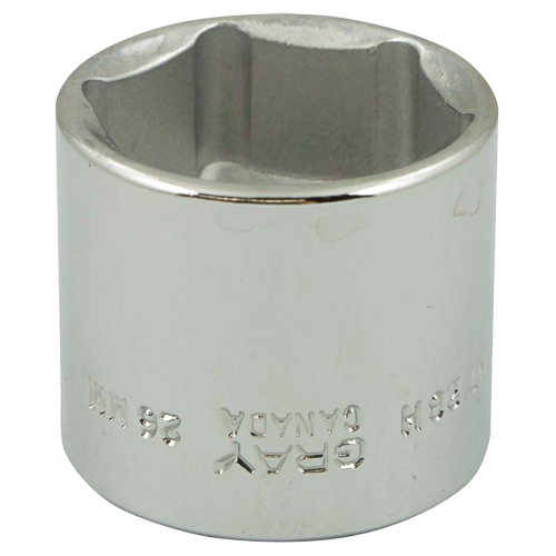 Socket, 15 mm, 3/8" Drive, 6 Points Ontario Safety Products