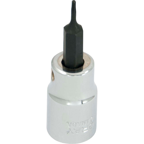 Bit Socket, Torx&reg;, T6 x 2-1/8" L, 3/8" Drive Ontario Safety Products