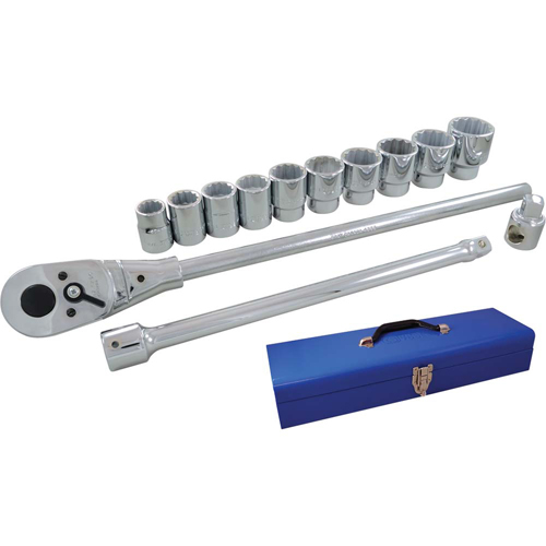 Jeu de douilles et accessoires, 15 Mcx, Prise de 3/4" Ontario Safety Products