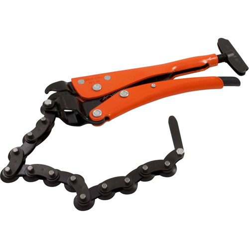 Locking Chain Clamp Pliers, 10-1/2" Length, Omnium Grip Ontario Safety Products