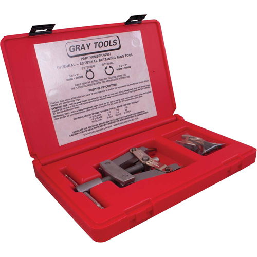 Internal/External Retaining Ring Tool with Tip Set, 13 Pieces Ontario Safety Products