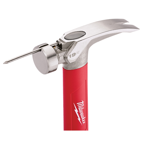 Smooth Face Hammer, 19 oz., Fibreglass Handle, 15-1/4" L Ontario Safety Products