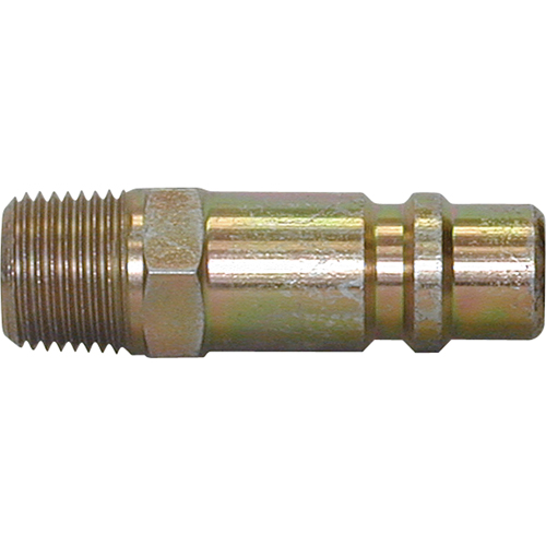 Quick Couplers - 1/2" Industrial, One Way Shut-Off - Plugs, 3/8" Ontario Safety Products
