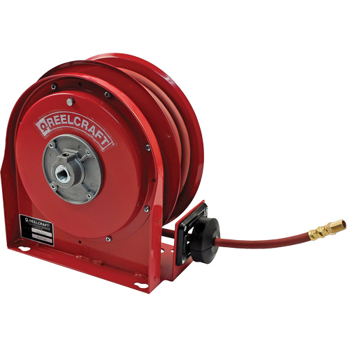 3000 Compact Hose Reel, Air, 1/4" x 25', Single Hose, 300 psi Ontario Safety Products