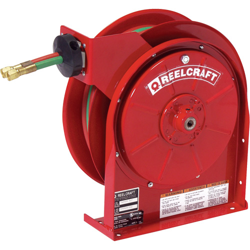 D&eacute;vidoir de tuyau &agrave; ressort pour soudage, Gaz de soudage, 1/4" x 25', Tuyau double, 200 psi Ontario Safety Products