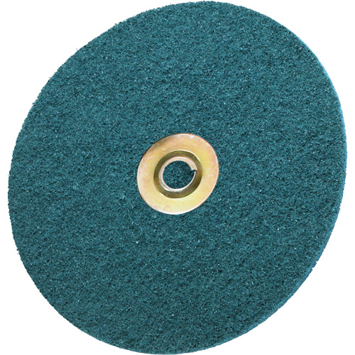 Disque de conditionnement de surface Scotch-Brite, 4-1/2" dia., Grain Moyen, Oxyde d'aluminium Ontario Safety Products