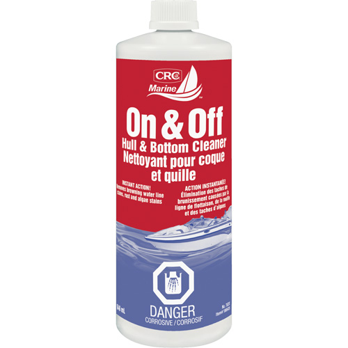 Nettoyant pour coques et parois inf&eacute;rieures de bateaux On & Off, 946 ml, Bouteille Ontario Safety Products